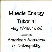 Muscle Energy Tutorial Brochure
