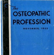 The Osteopathic Profession Vol. 1 No. 2