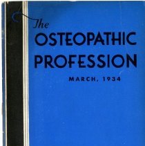 The Osteopathic Profession Vol. 1 No. 6