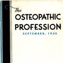 The Osteopathic Profession Vol. 2 No. 12