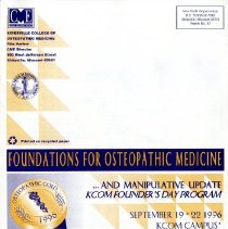 KCOM Founder's Day Program