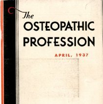 The Osteopathic Profession Vol. 4 No. 7