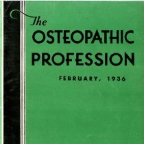 The Osteopathic Profession Vol. 3 No. 5