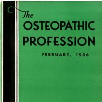 The Osteopathic Profession Vol. 3 No. 5