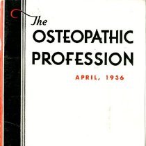 The Osteopathic Profession Vol. 3 No. 7