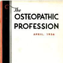 The Osteopathic Profession Vol. 3 No. 7