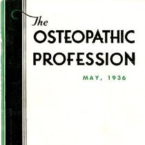 The Osteopathic Profession Vol. 3 No. 8