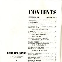 The Osteopathic Profession Vol. 8 No. 5