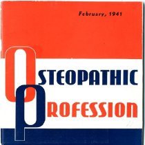 The Osteopathic Profession Vol. 8 No. 5