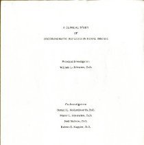 A Clinical Study of Viscerosomatic Reflexes in Renal Disease