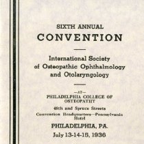 6th Annual ISO Convention Program