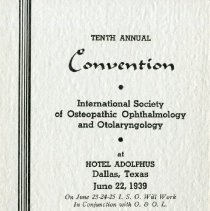 10th Annual ISO Convention Program
