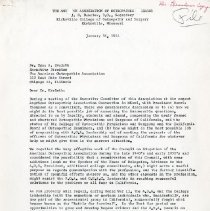 Letter to True Eveleth from J. S. Denslow