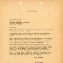 Letter to True Eveleth from J. S. Denslow