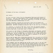 Letter to the CMA House of Delegates from Wayne Pollock