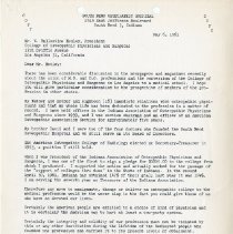 Letter to W. Ballentine Henley from F. A. Turfler