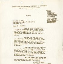 Letter to Richard MacBain from Richard Eby