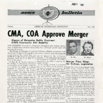 American Osteopathic Association News Bulletin