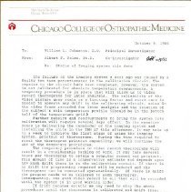 Research Project Correspondence