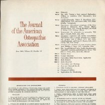 Journal of the American Osteopathic Association Volume 63