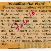 Examination for Pupils