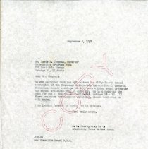 J. M. Moore Jr. Correspondence