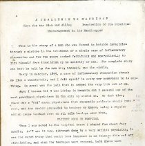 A Challenge to Handicap