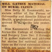 Material on Rural Clinics