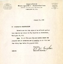 R. C. McCaughan Correspondence