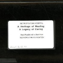 A Heritage of Healing A Legacy of Caring