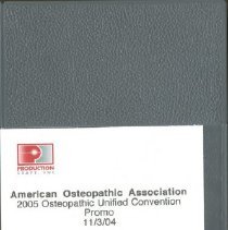 AOA 2005 Osteopathic Unified Convention