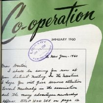 Co-Operation, Vol. XXXV, No. 1-9, Vol. XXXVI, No. 10-12