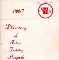 Directory of Intern Training Hospitals