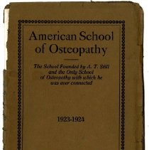 ASO School Catalog 1923-1924
