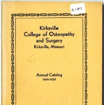 KCOS Bulletin 1934-1935