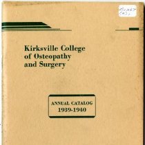 KCOS Bulletin 1939-1940