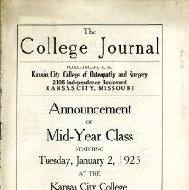 The College Journal Volume 6, Number 10