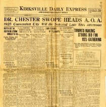 Dr. Chester Swope Heads AOA