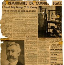 The Remarkable Dr. Cambell Black