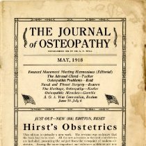 The Journal of Osteopathy, Volume 25, Number 5