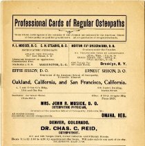 Journal of Osteopathy