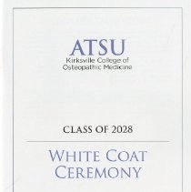 KCOM Class of 2028 White Coat Ceremony Program