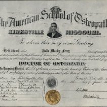 Nelle Ferry Diploma