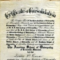Louise Crow Diploma