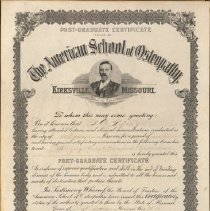 F. A. Piper Post-Graduate Certificate