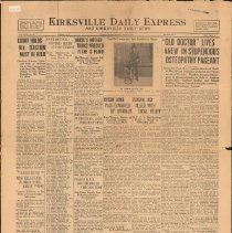 Old Doctor Lives Anew in Stupendous Osteopathy Pageant