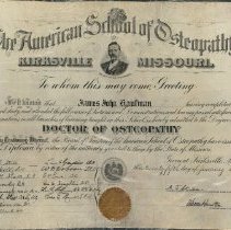 James Kaufman Diploma
