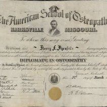 Harry Ilgenfritz Diploma