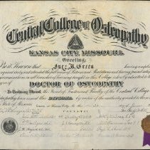 Inez Green Diploma
