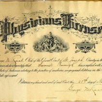 Samuel Borough Physician License